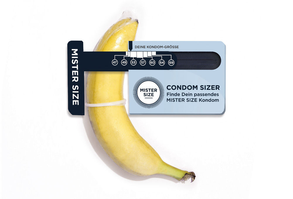 Kondommåler med banan